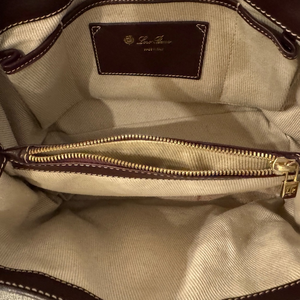 Loro Piana Leather Dandy Bag - Picture 10 of 15